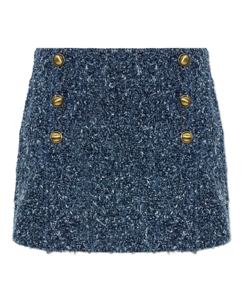 Michael Kors Jeans-Minirock mit russischen Nähten - Blau Blau