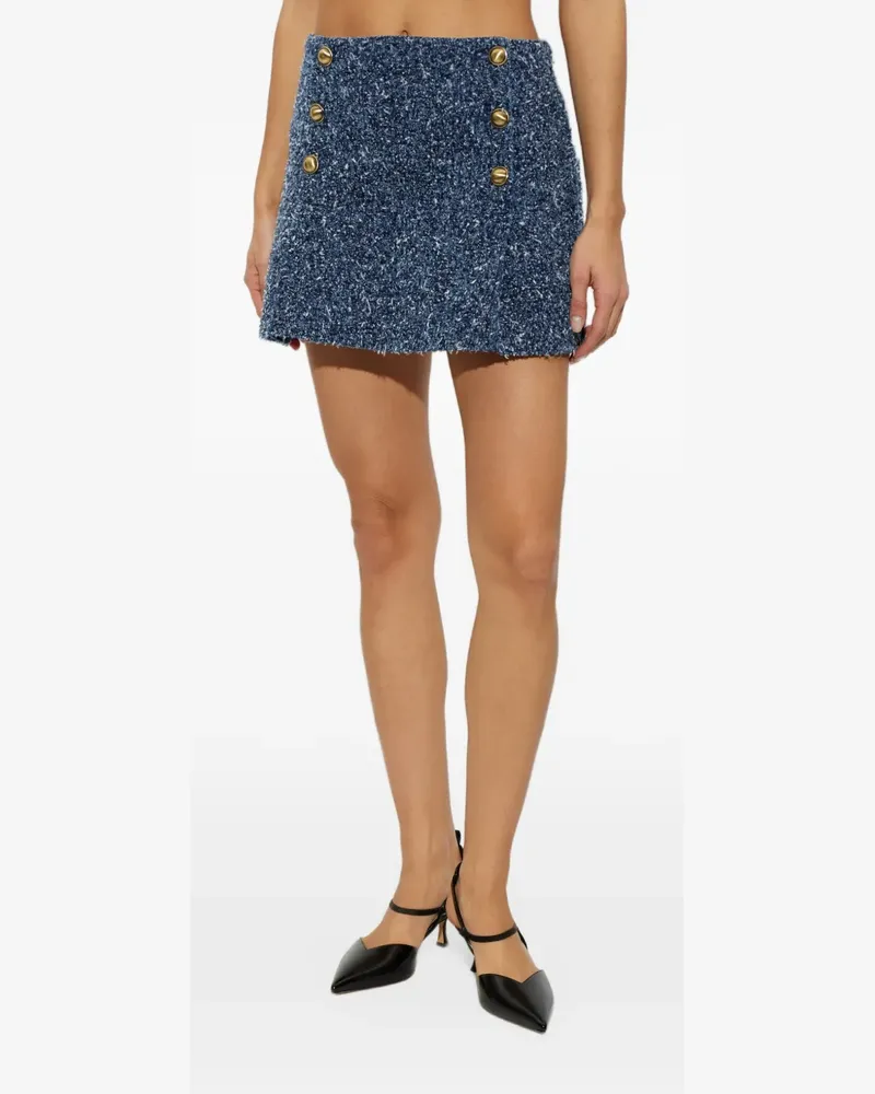 Michael Kors Jeans-Minirock mit russischen Nähten - Blau Blau