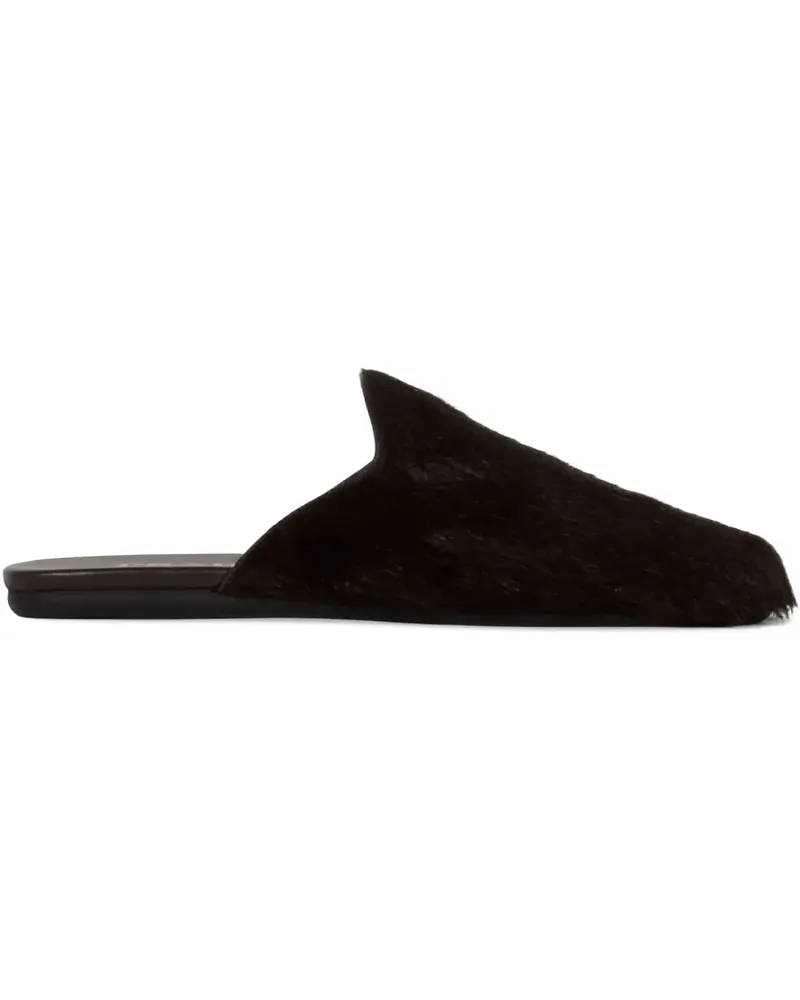 Prada leather slippers - Braun Braun