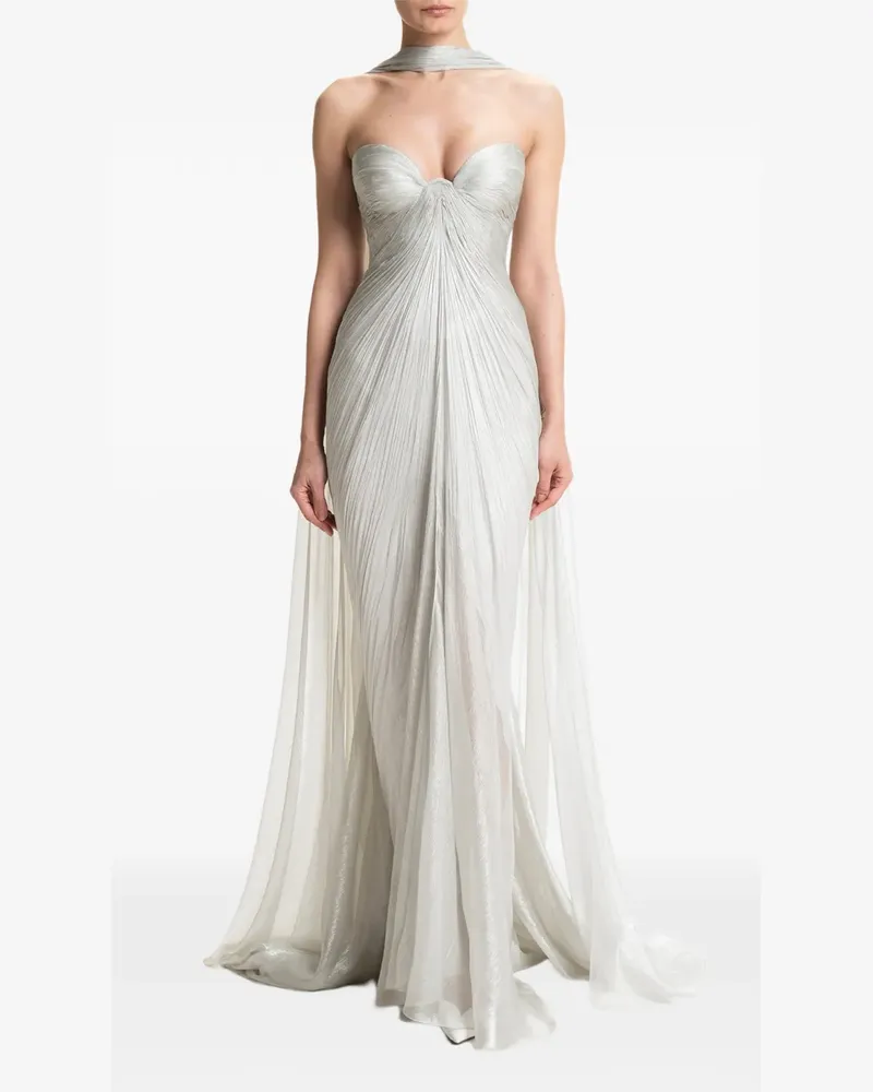 Maria Lucia Hohan Yua Maxikleid - Silber Silber