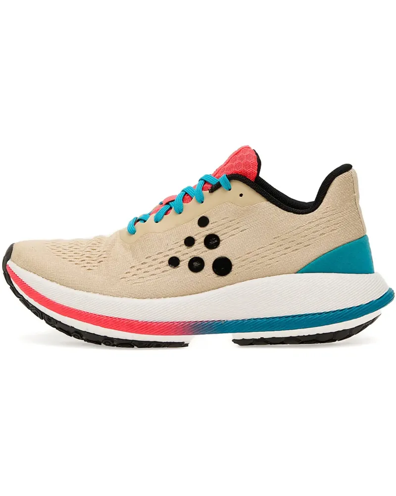 Craft Pacer perforated sneakers - Nude Nude