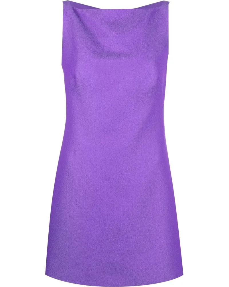 Valentino Garavani Ärmelloses Minikleid - Violett Violett