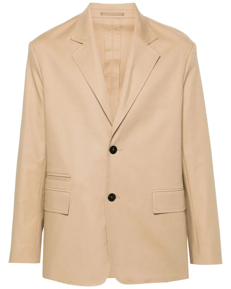 Lanvin Einreihiges Sakko - Nude Nude