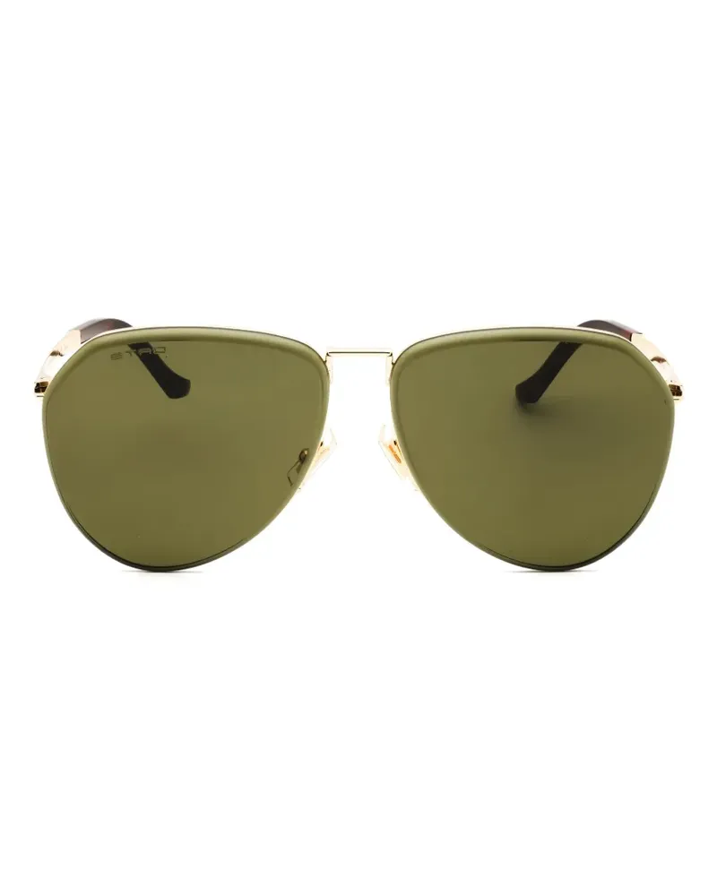 Etro Getönte Pilotenbrille - Grün Grün