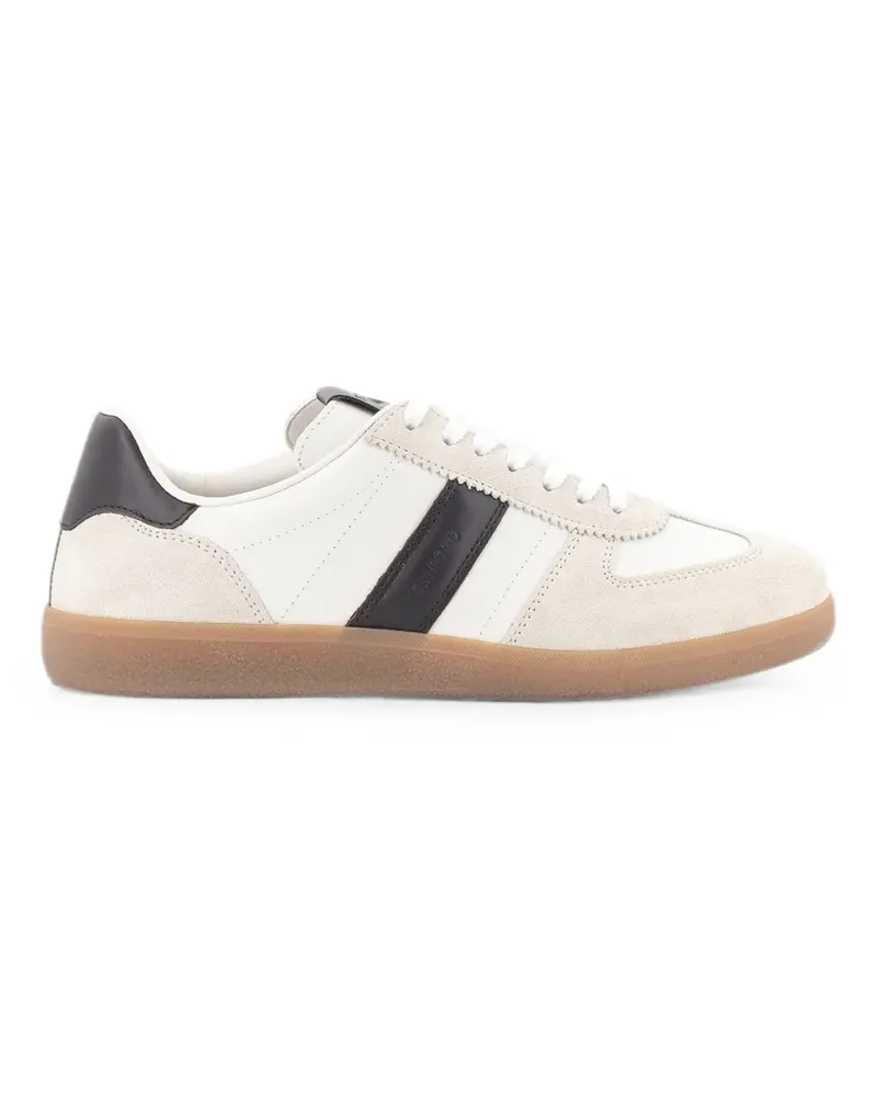 Tom Ford Archer panelled leather sneakers - Weiß Weiß