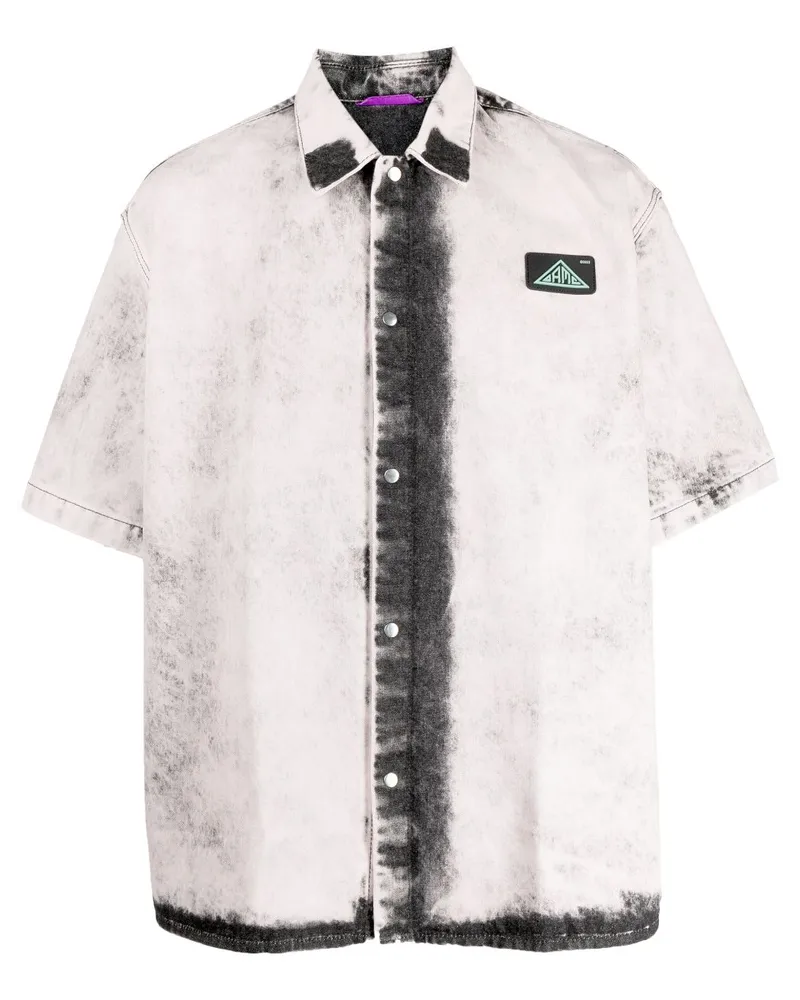 OAMC Hemd mit Bleach-Effekt - Grau Grau