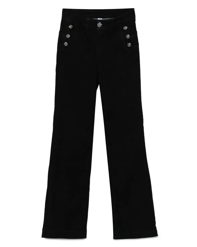 Liu Jo Jeans mit Knopfdetail - Schwarz Schwarz