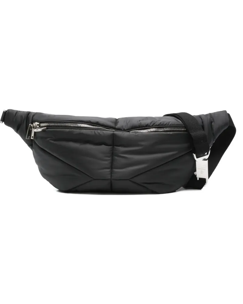 Moncler quilted belt bag - Schwarz Schwarz