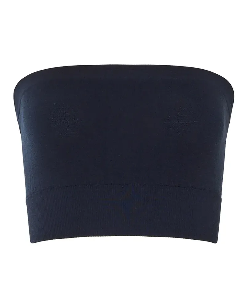 Wolford Nahtloser Bandeau-BH - Blau Blau