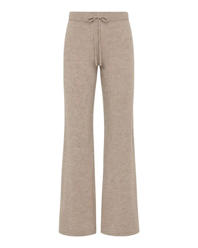 The Upside Gerade Amelie Hose aus Kaschmir - Braun Braun