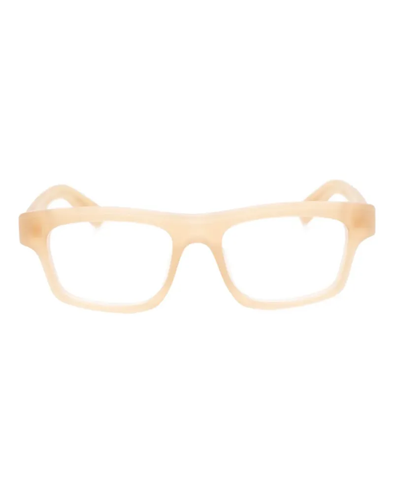 Jacquemus Galerie Brille mit eckigem Gestell - Nude Nude