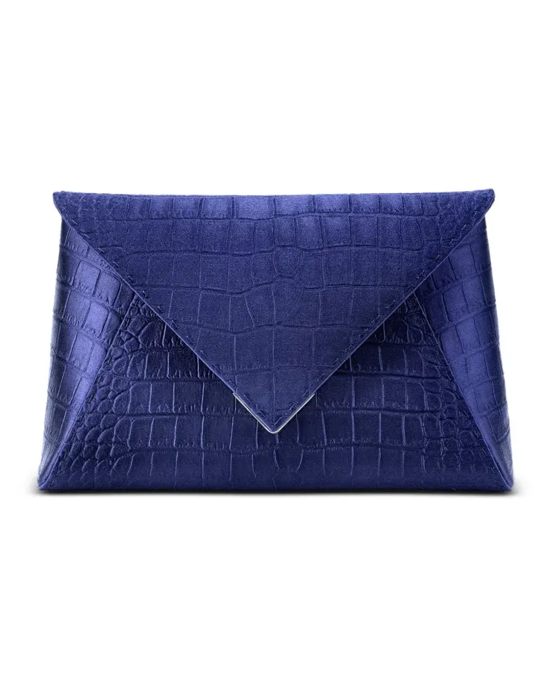 Tyler Ellis Große Lee Pouchet Clutch - Blau Blau