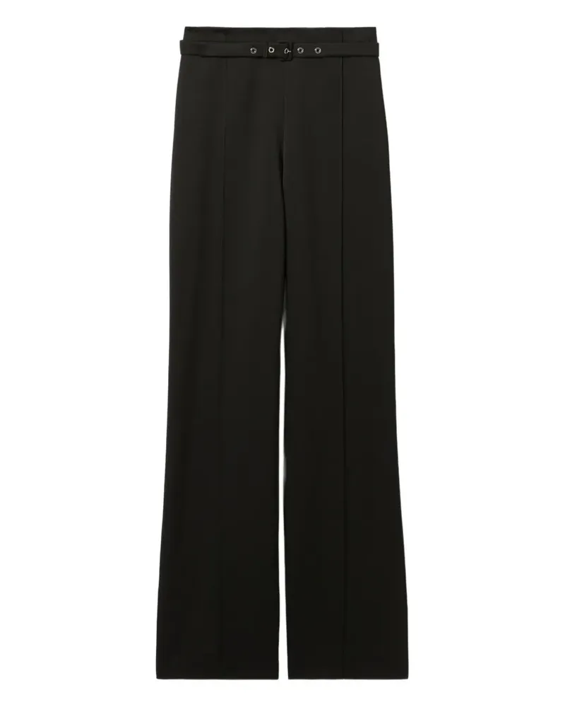 Claudie Pierlot Hose mit seitlichem Schlitz - Schwarz Schwarz