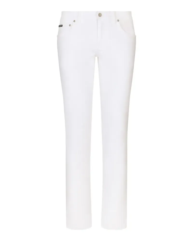 Dolce & Gabbana white skinny stretch jeans - Weiß Weiß