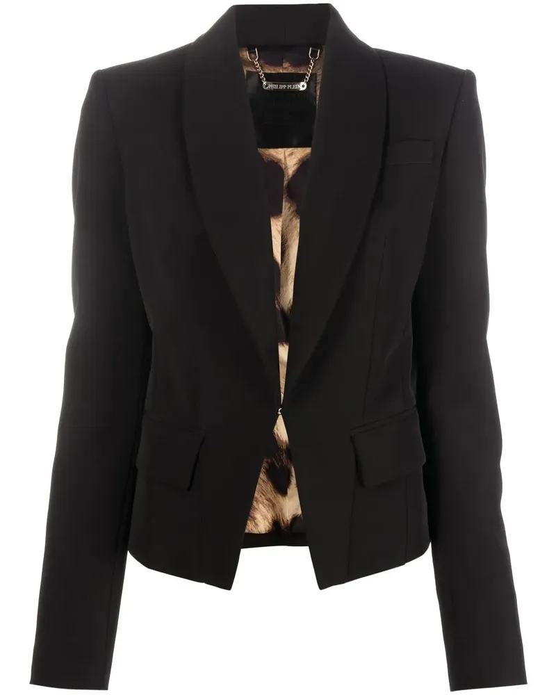 Philipp Plein Blazer mit Schalkragen - Schwarz Schwarz
