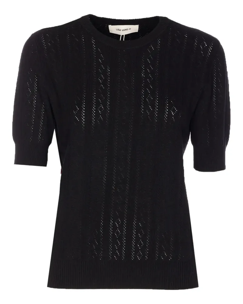 Lisa Yang Nika short-sleeved T-shirt - Schwarz Schwarz