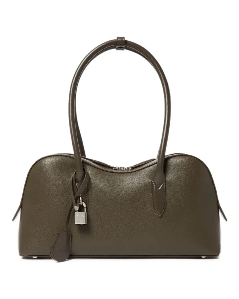 Stella McCartney Ryder Schultertasche mit Gravur - Grün Grün