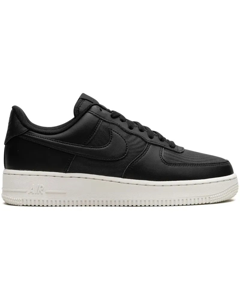 Nike Air Force 1 Low Black Nylon Sneakers - Schwarz Schwarz