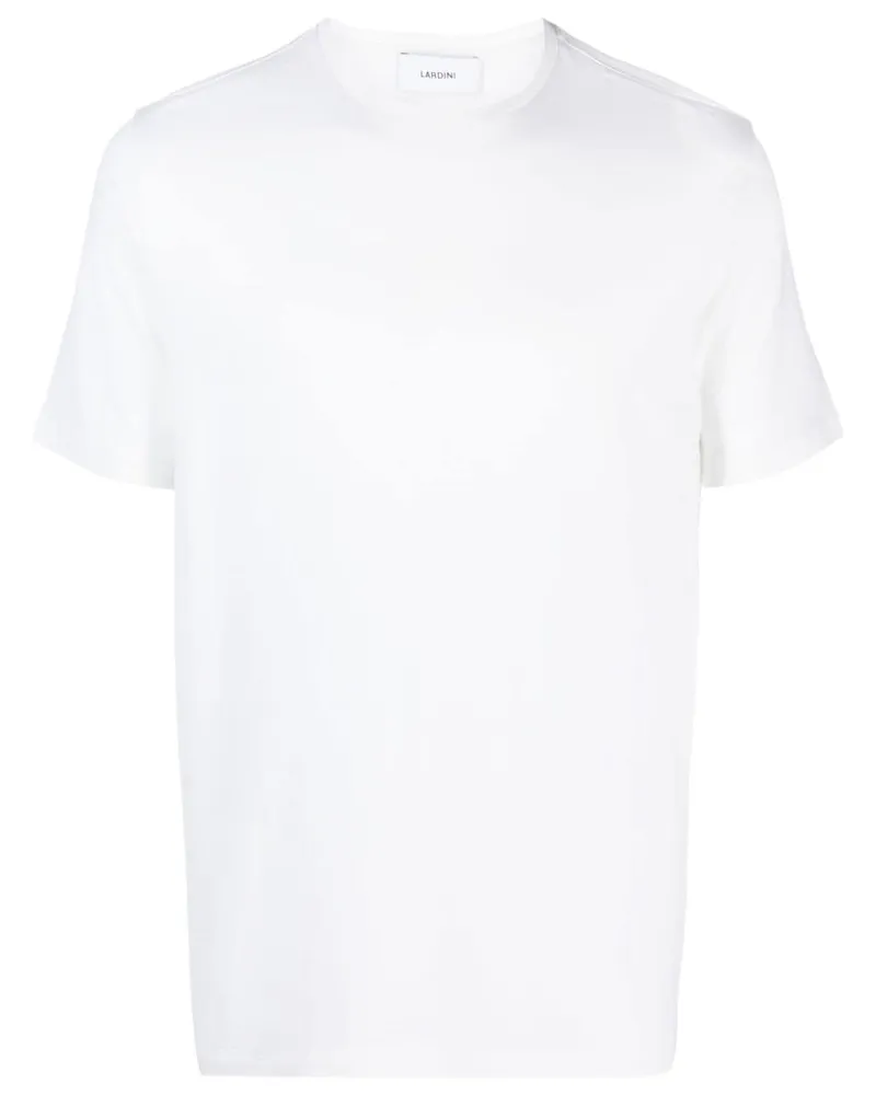 LARDINI Klassisches T-Shirt - Weiß Weiß