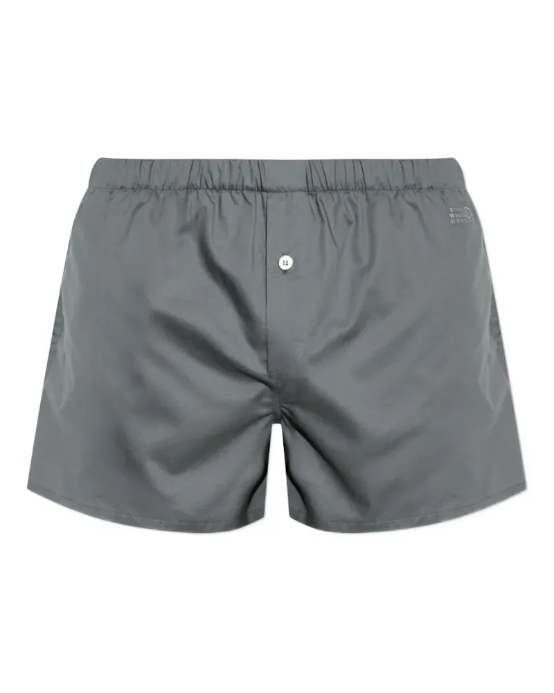 Maison Margiela elasticated-waist boxer shorts - Grau Grau