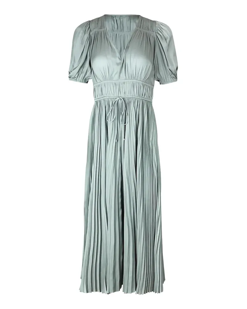 Ulla Johnson Audra Kleid mit Falten - Grün Grün