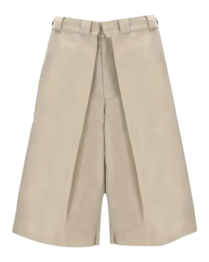 Givenchy Weite Shorts mit Bundfalten - Nude Nude