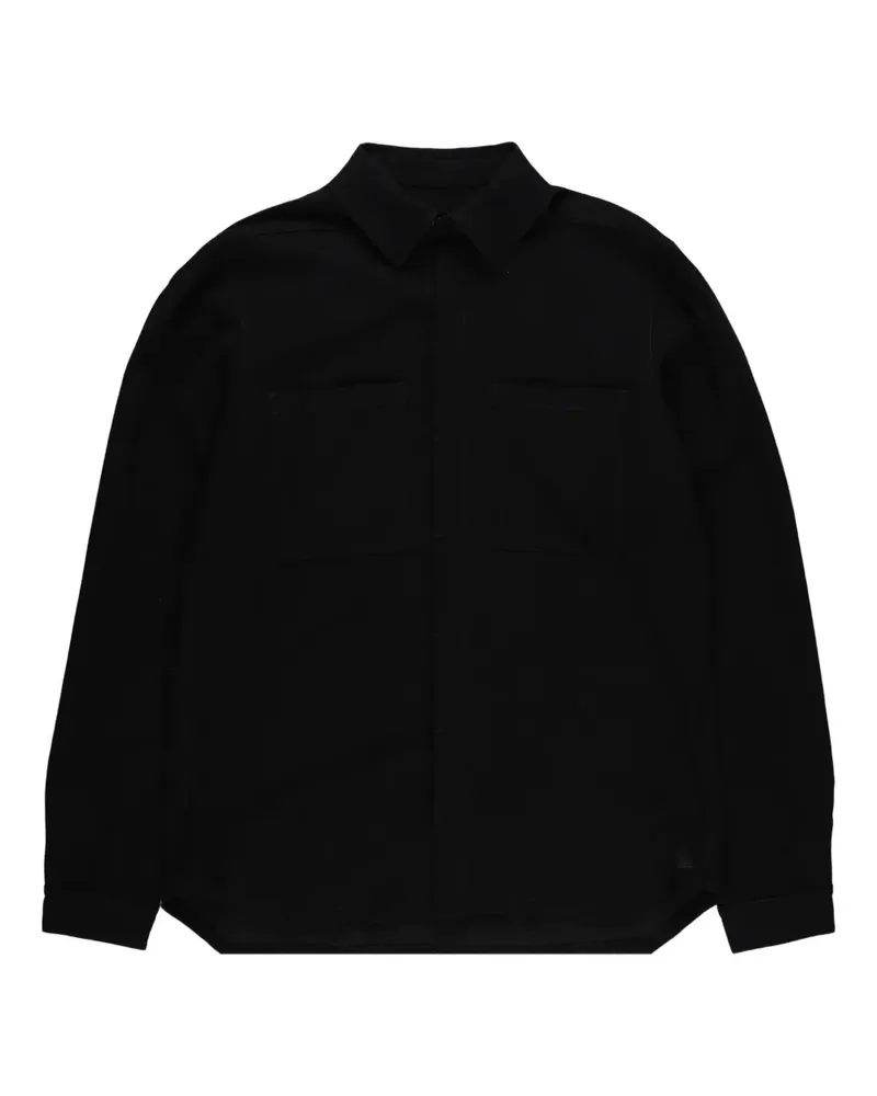 Rick Owens Klassisches Hemd - Schwarz Schwarz