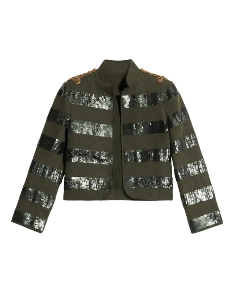 Fortela Marine sequinned jacket - Grün Grün