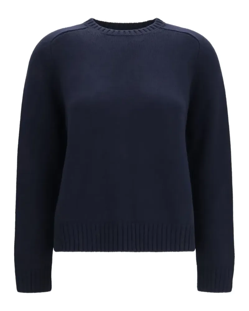 Loro Piana Kaschmirpullover mit rundem Ausschnitt - Blau Blau