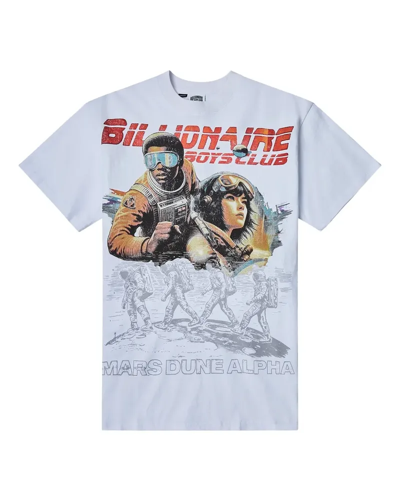 Billionaire Boys Club Space Runner T-Shirt - Weiß Weiß