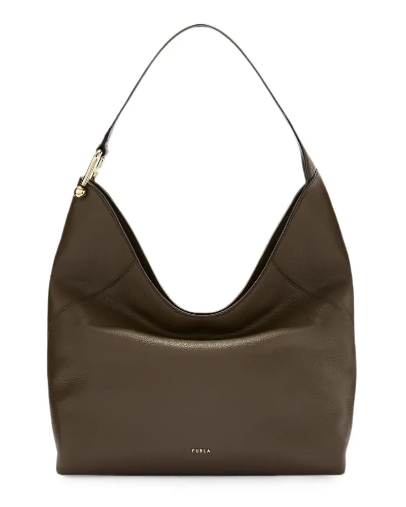 Furla Große Lara Schultertasche - Braun Braun