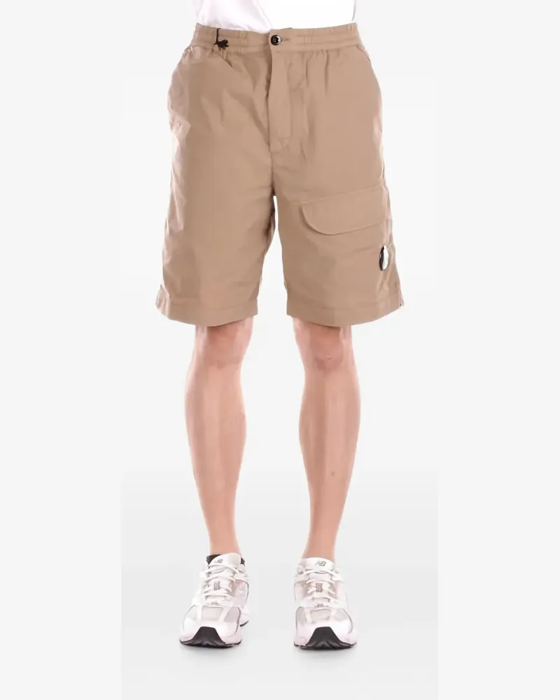 C.P. Company Stretchbund-Shorts mit Taschendetail - Nude Nude