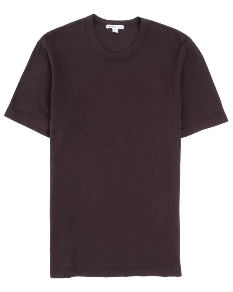 James Perse T-Shirt mit rundem Ausschnitt - Braun Braun
