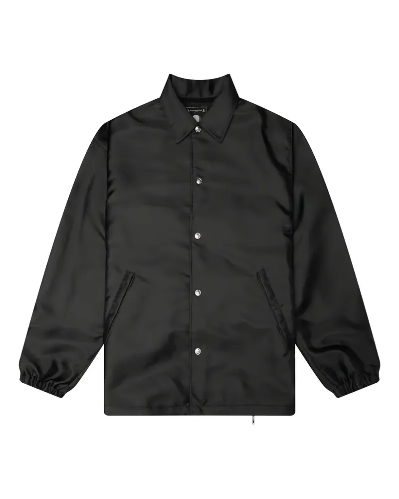 Mastermind Japan Leichte Jacke mit Logo-Print - Schwarz Schwarz