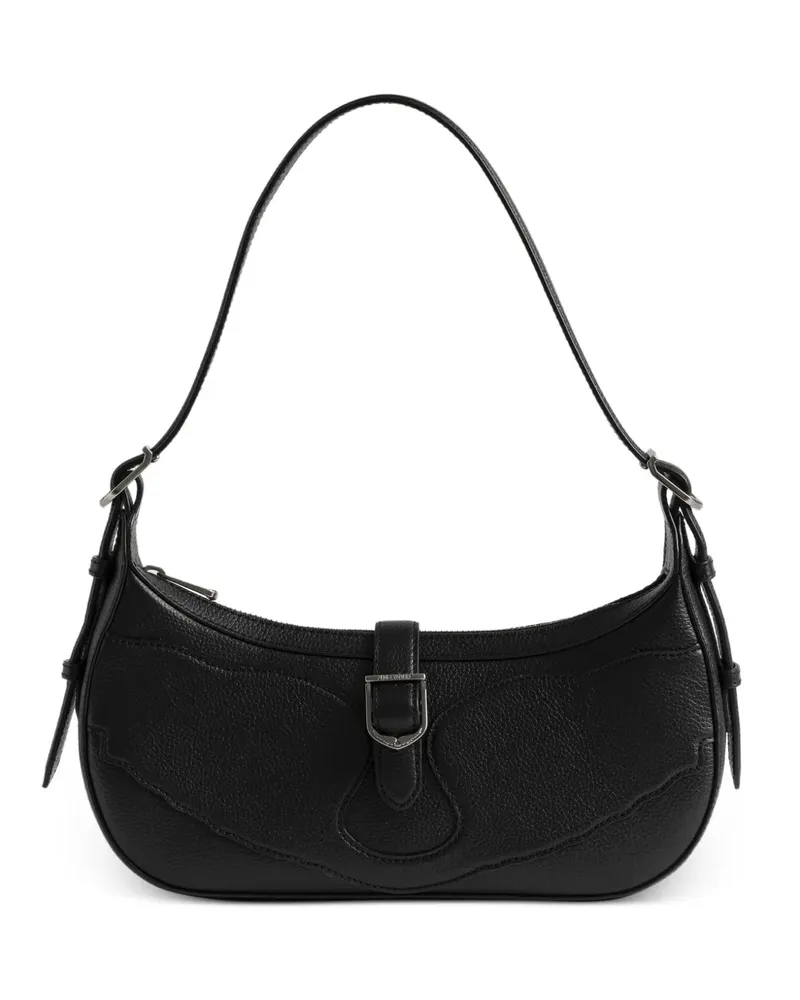 Zadig & Voltaire Moonrise Schultertasche mit Schnallendetail - Schwarz Schwarz