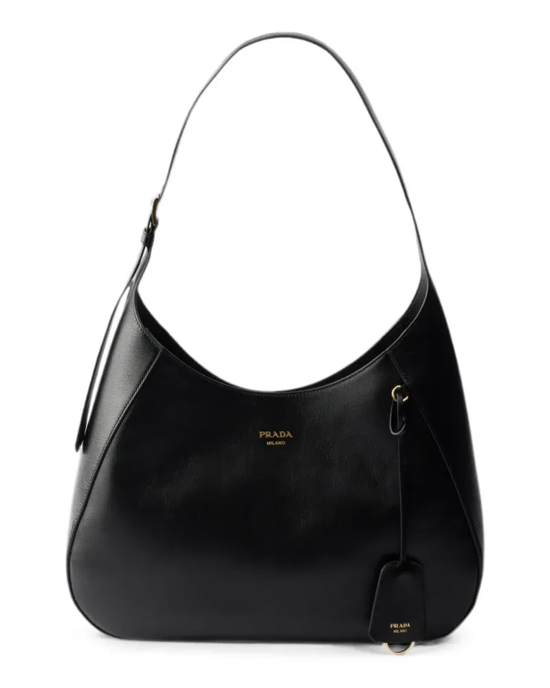 Prada Boogie large leather bag - Schwarz Schwarz