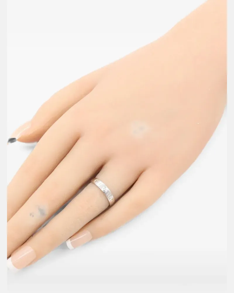 Cartier 10s mini Love ring - Silber Silber