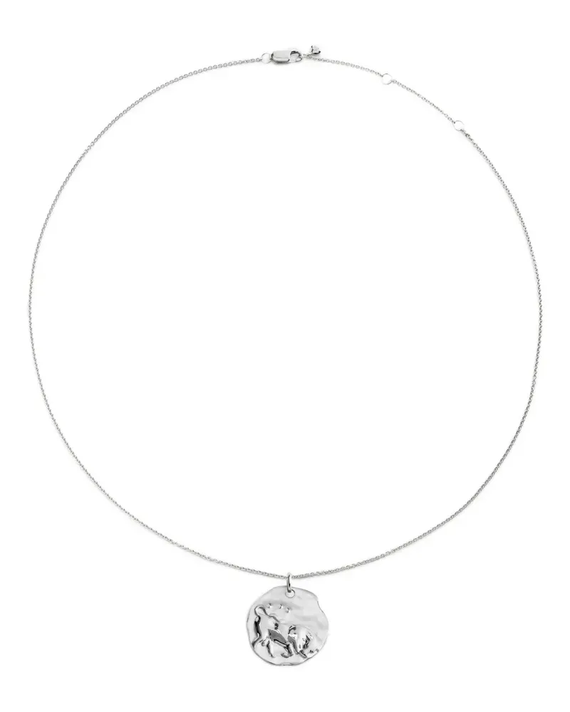 Monica Vinader Taurus Halskette mit Sternzeichen-Anhänger - Silber Silber