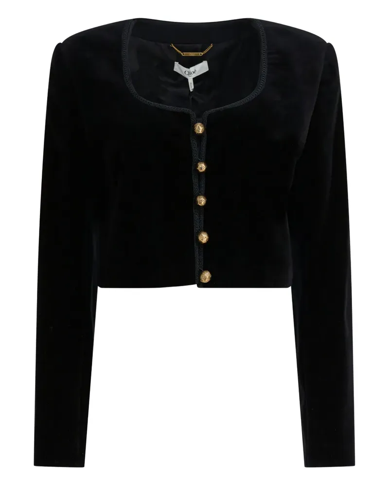 Chloé buttoned jacket - Schwarz Schwarz