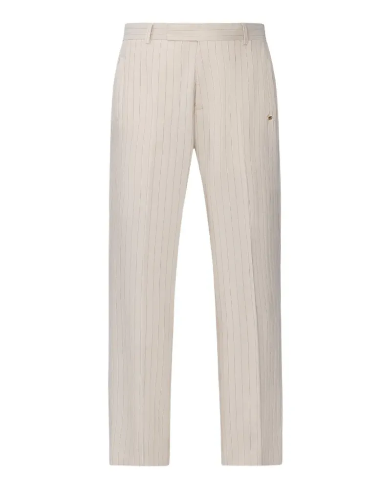 Amiri Gestreifte Hose - Nude Nude