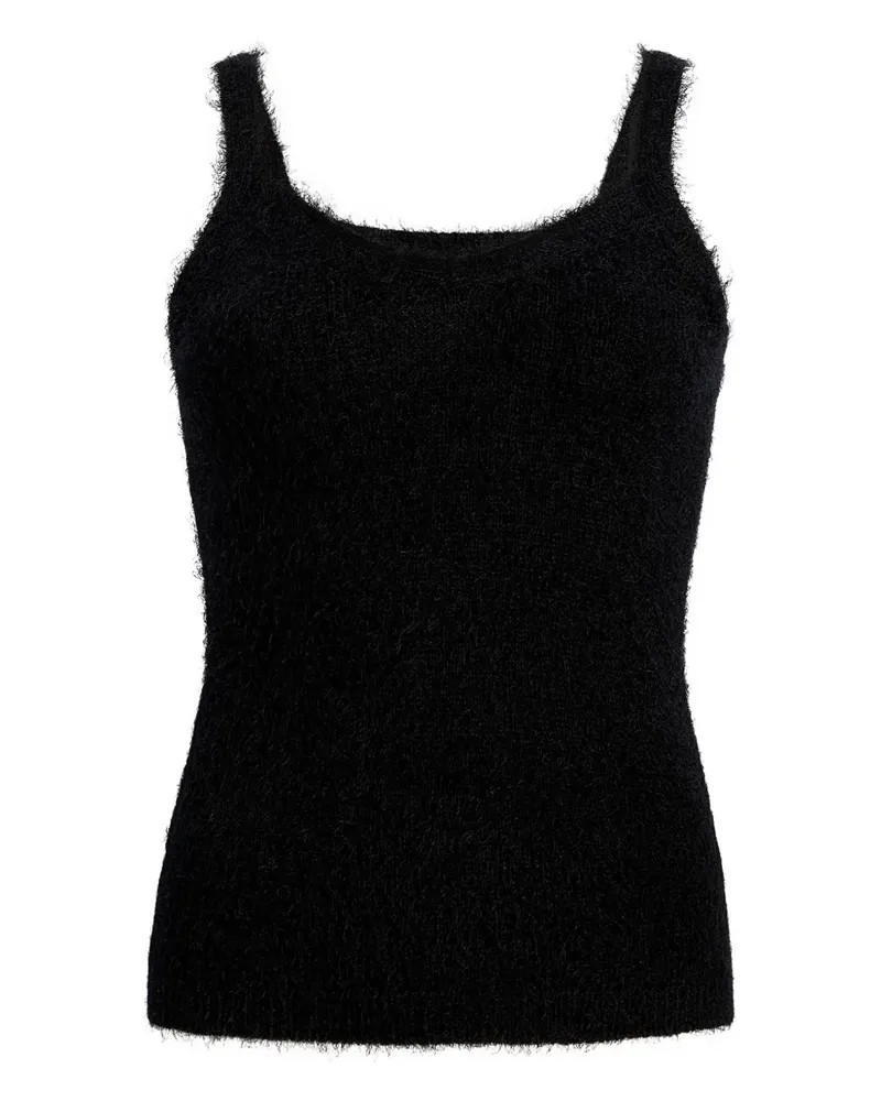 KHAITE Maura Strickoberteil mit V-Ausschnitt - Schwarz Schwarz