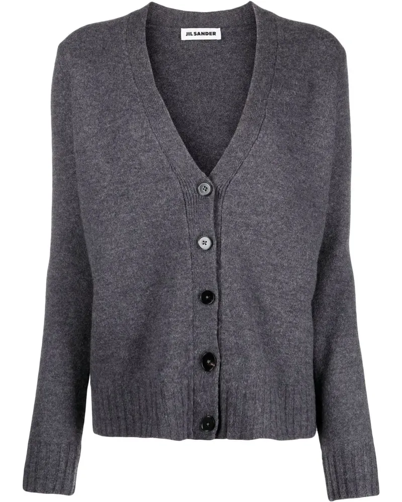 Jil Sander Oversized-Cardigan - Grau Grau