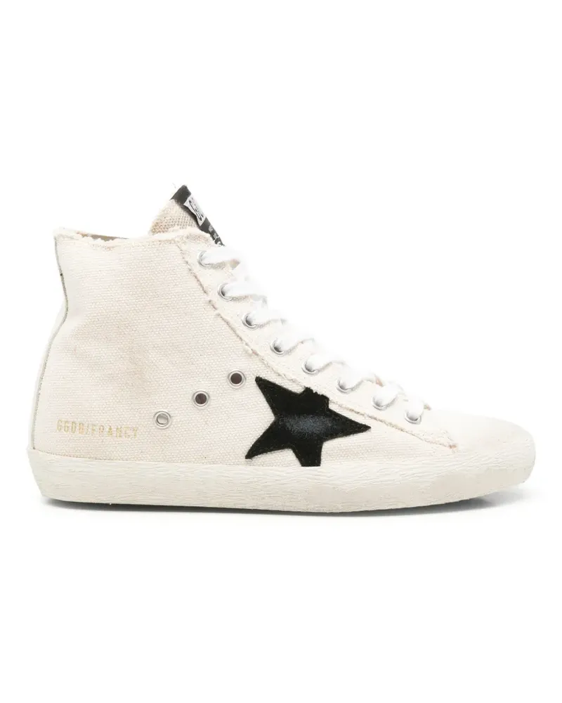 Golden Goose Francy High-Top-Sneakers - Nude Nude
