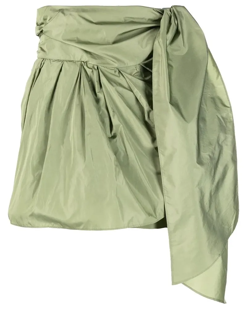 Alberta Ferretti Shorts mit Schnürung - Grün Grün