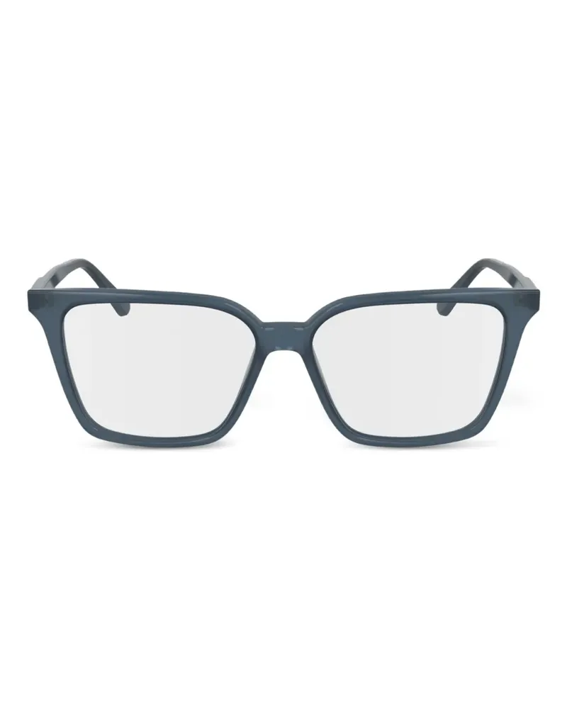 Calvin Klein Brille mit eckigem Gestell - Blau Blau