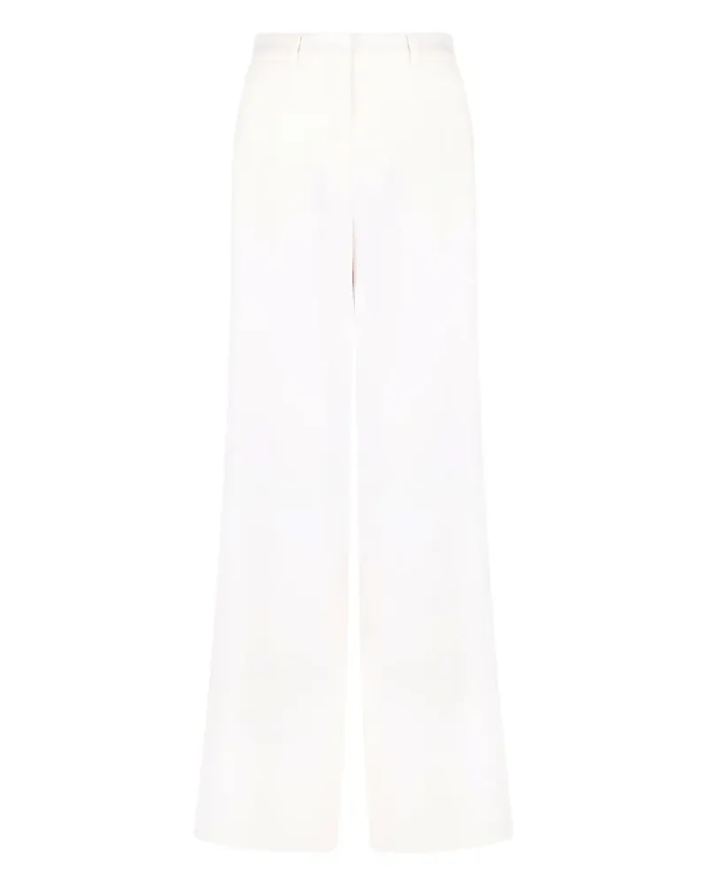 Max Mara Palazzohose - Weiß Weiß
