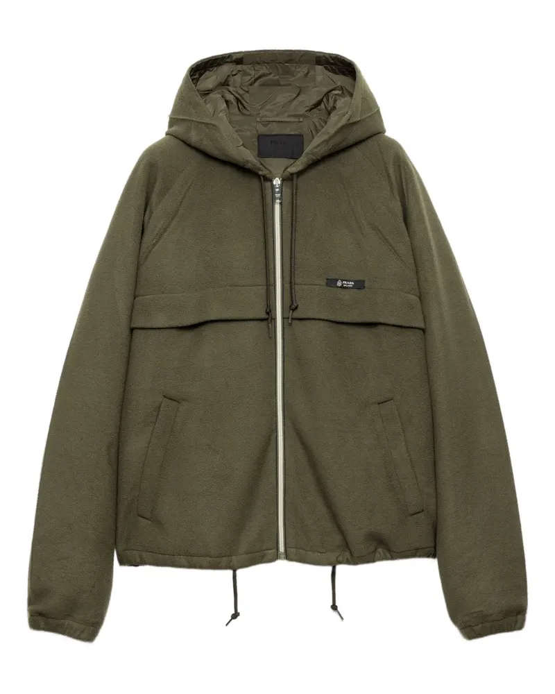 Prada Jacke mit Raglanärmel - Grün Grün