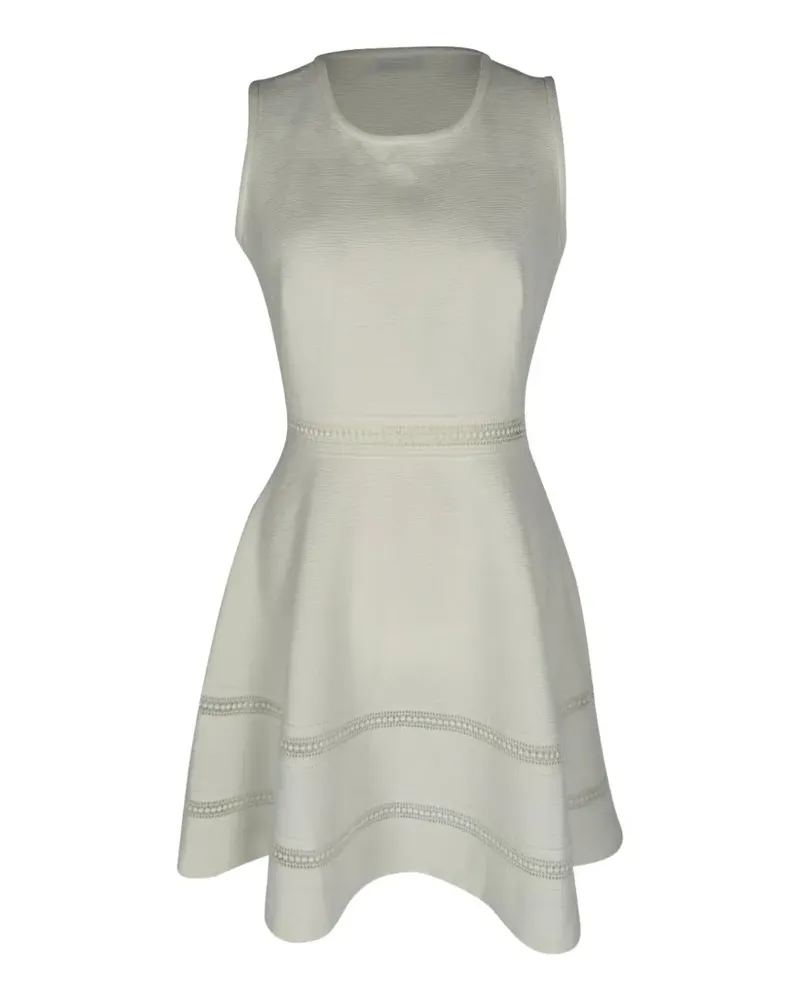 Sandro Carrie lace-trim mini dress - Weiß Weiß