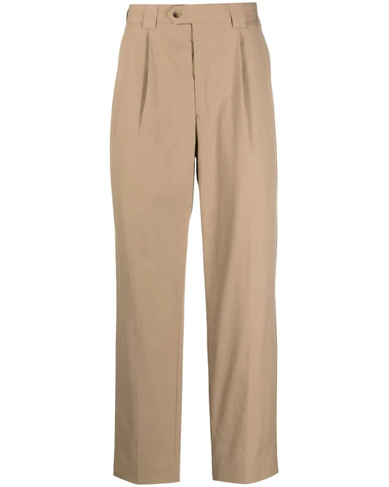 Paul Smith Bundfaltenhose mit geradem Bein - Nude Nude