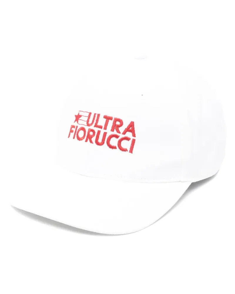 Fiorucci Baseballkappe mit Stickerei - Weiß Weiß